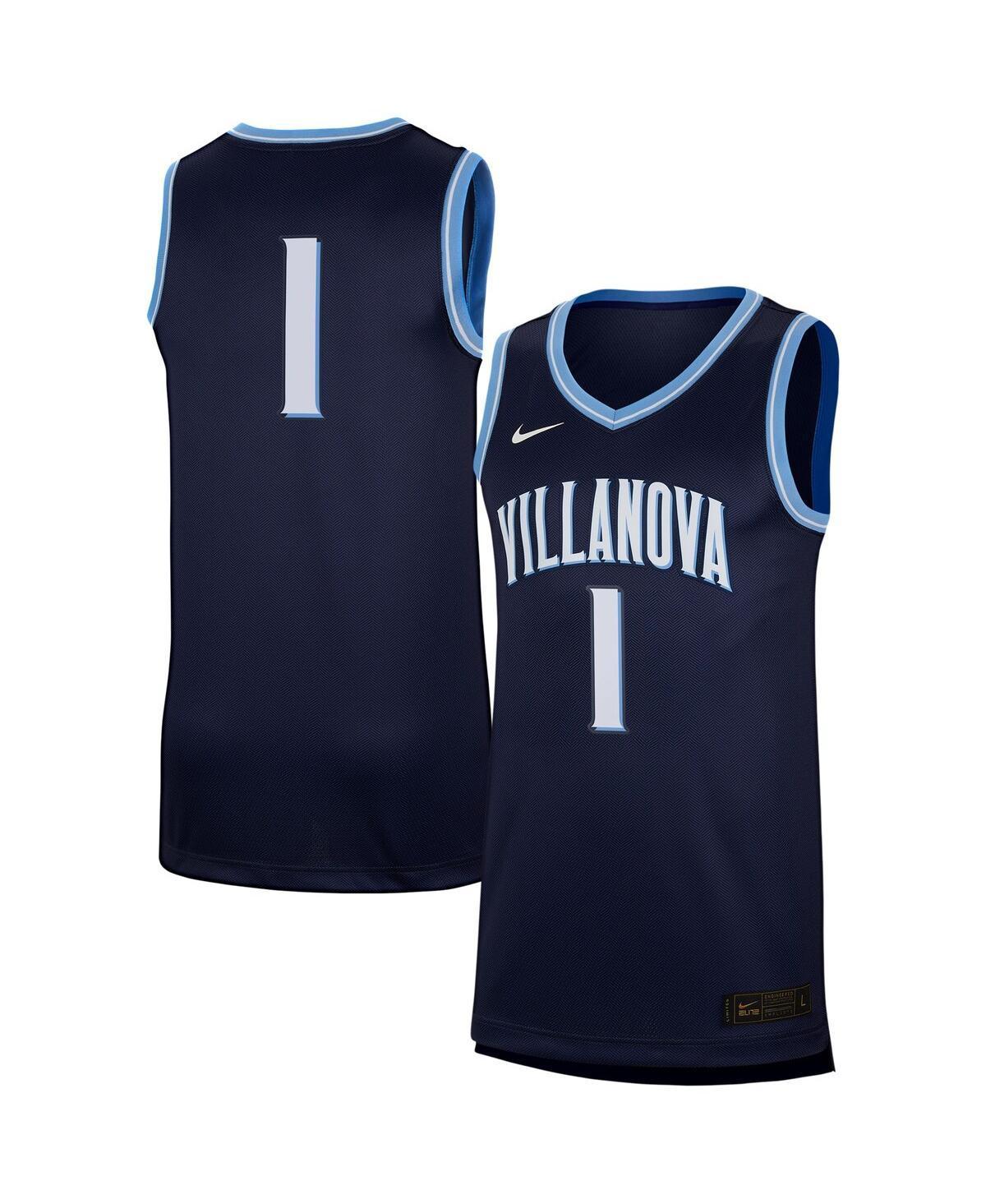 Nike Mens #1 Villanova Wildcats Replica Jersey - Navy/White Product Image