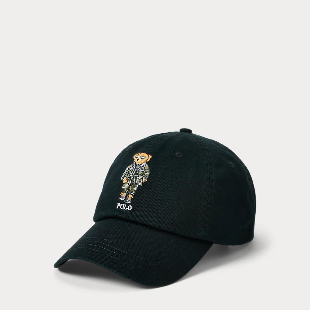 POLO RALPH LAUREN Polo Bear Twill Ball Cap In Polo Black Product Image