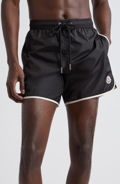 Moncler Logo Patch Nylon Swim Trunks Product Image