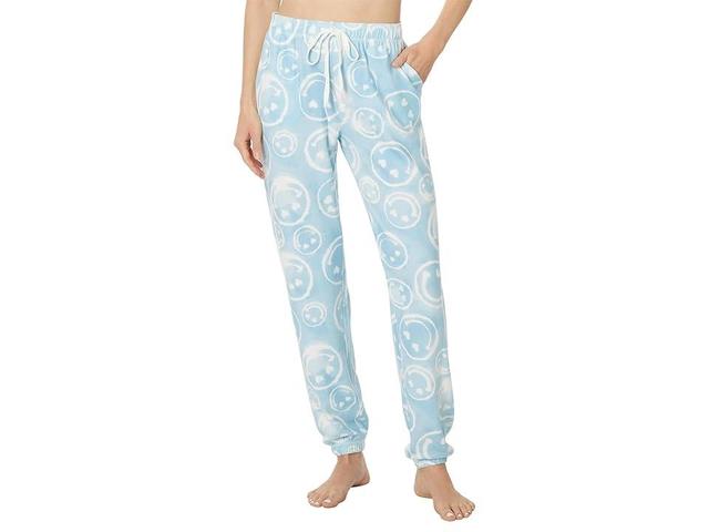 P.J. Salvage Loungewear Happy Days Banded Pant (Light Sky) Women's Pajama Product Image