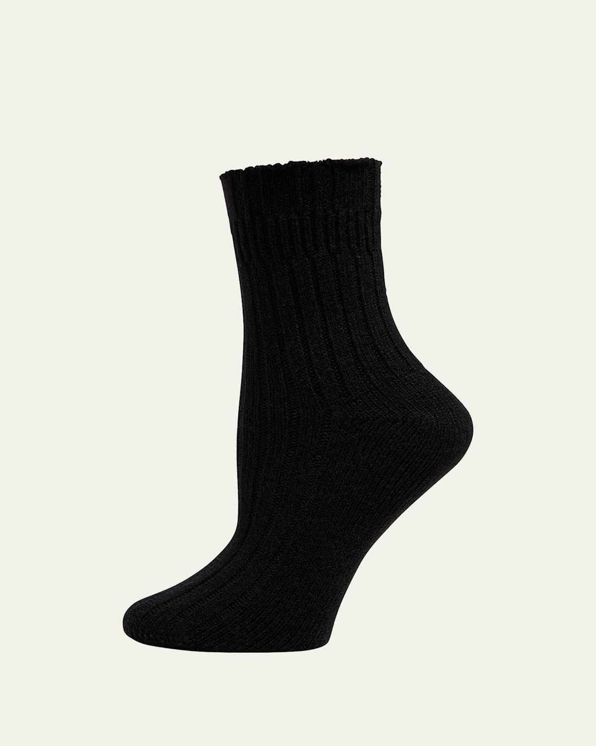 Womens Bedsock Rib Knit Socks Product Image