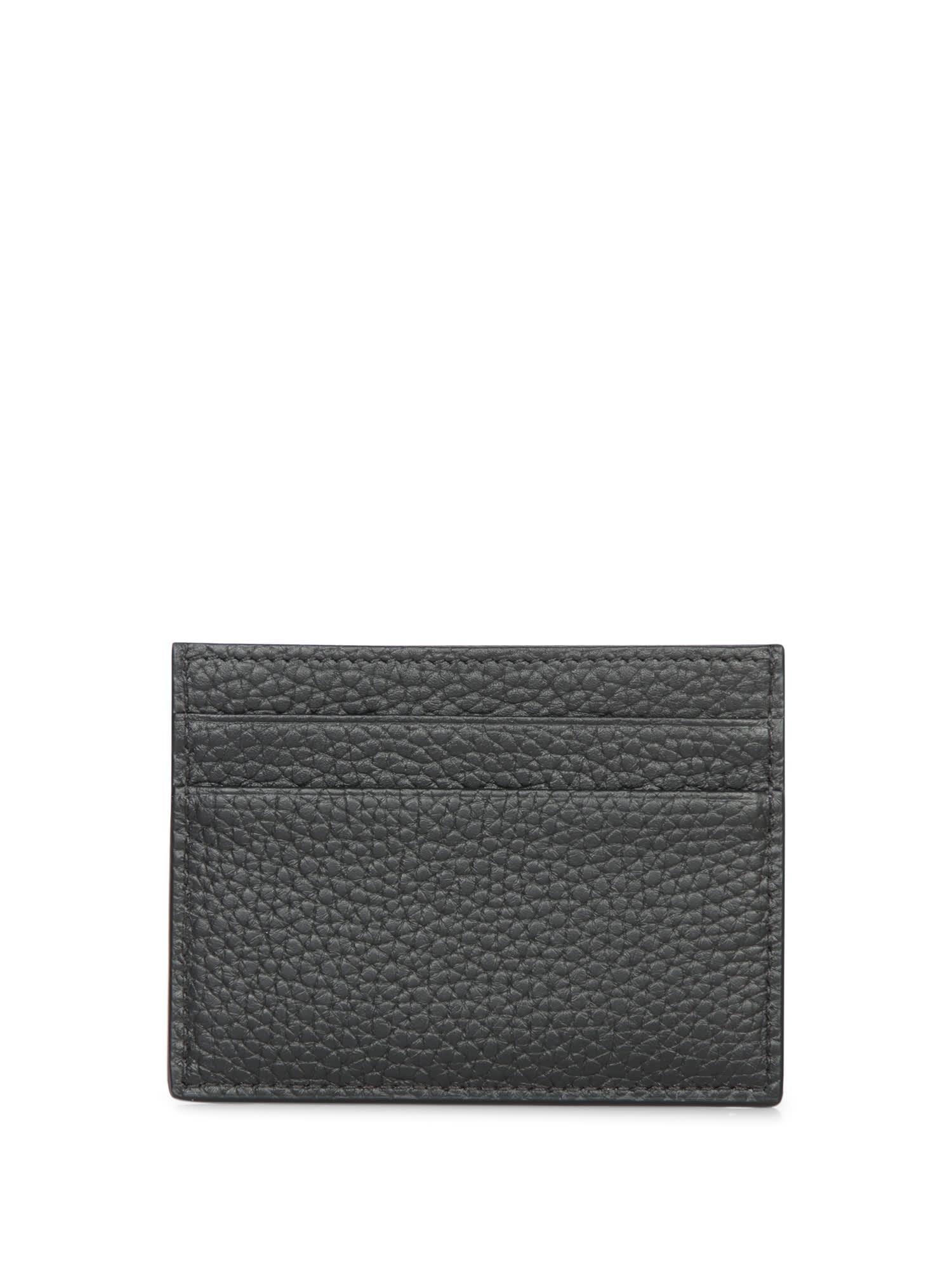 Black Print Card Holder Product Image