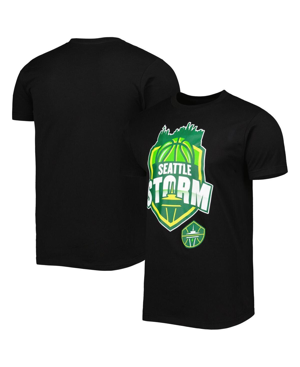 Mens Stadium Essentials Black Seattle Storm Crest T-shirt Product Image