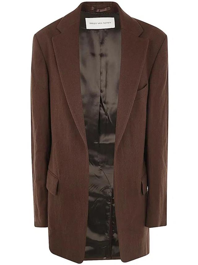 00500 Blur 9346 W.w.jacket Clothing In Brown Product Image