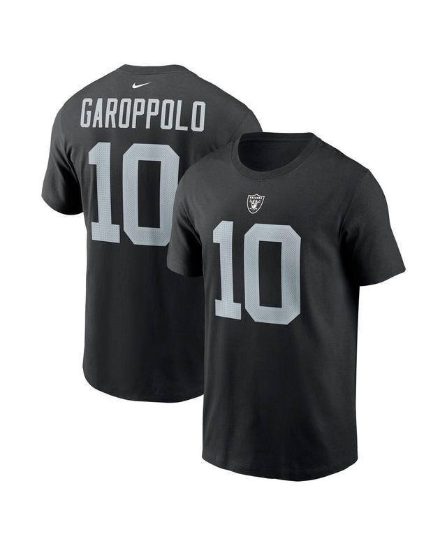 Mens Nike Jimmy Garoppolo Las Vegas Raiders Player Name & Number T-Shirt Product Image