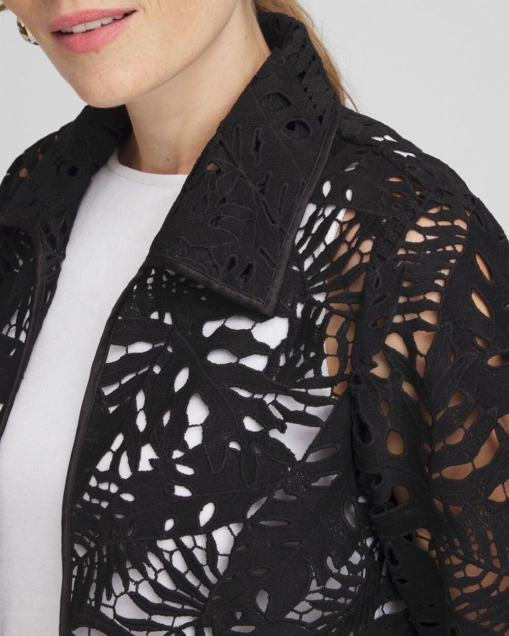 Travelers™ Collection Leaves Lace Jacket Product Image