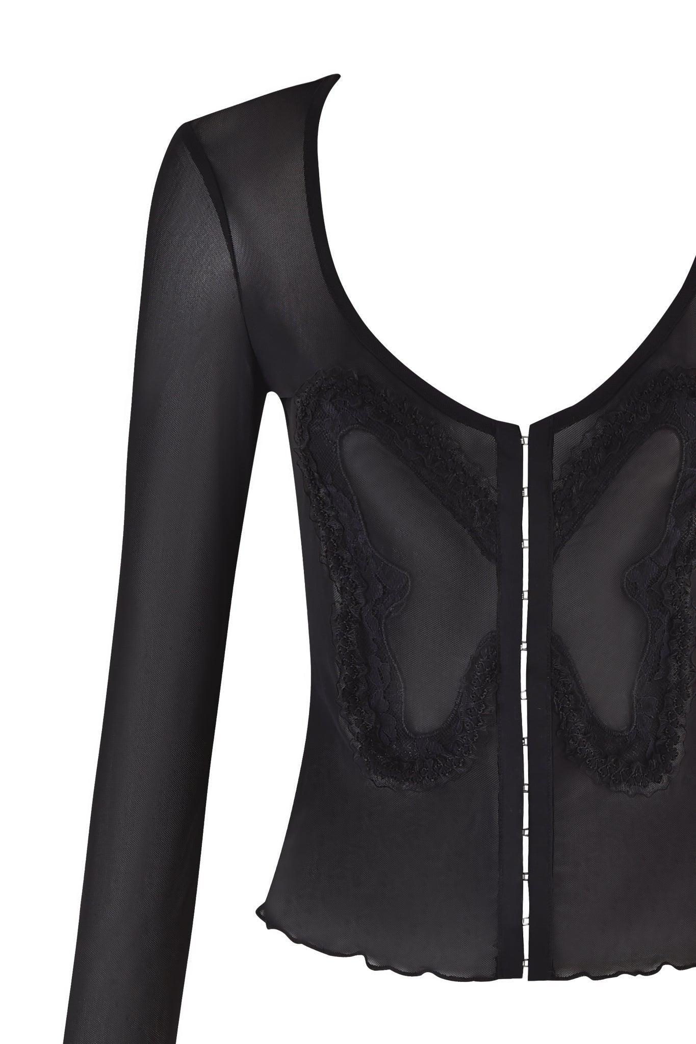 LEIGH TOP - BLACK Product Image