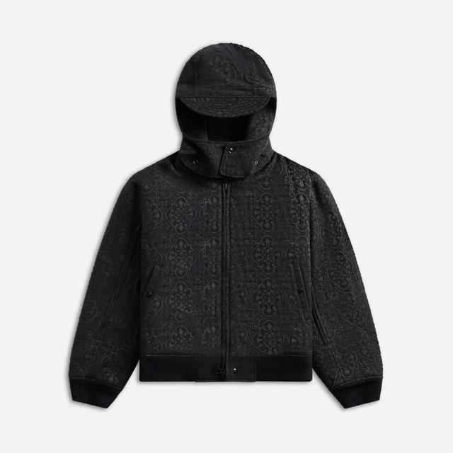 Engineered Garments Ll Jacket Black Crest Flocked Jacquard - Black Male Product Image