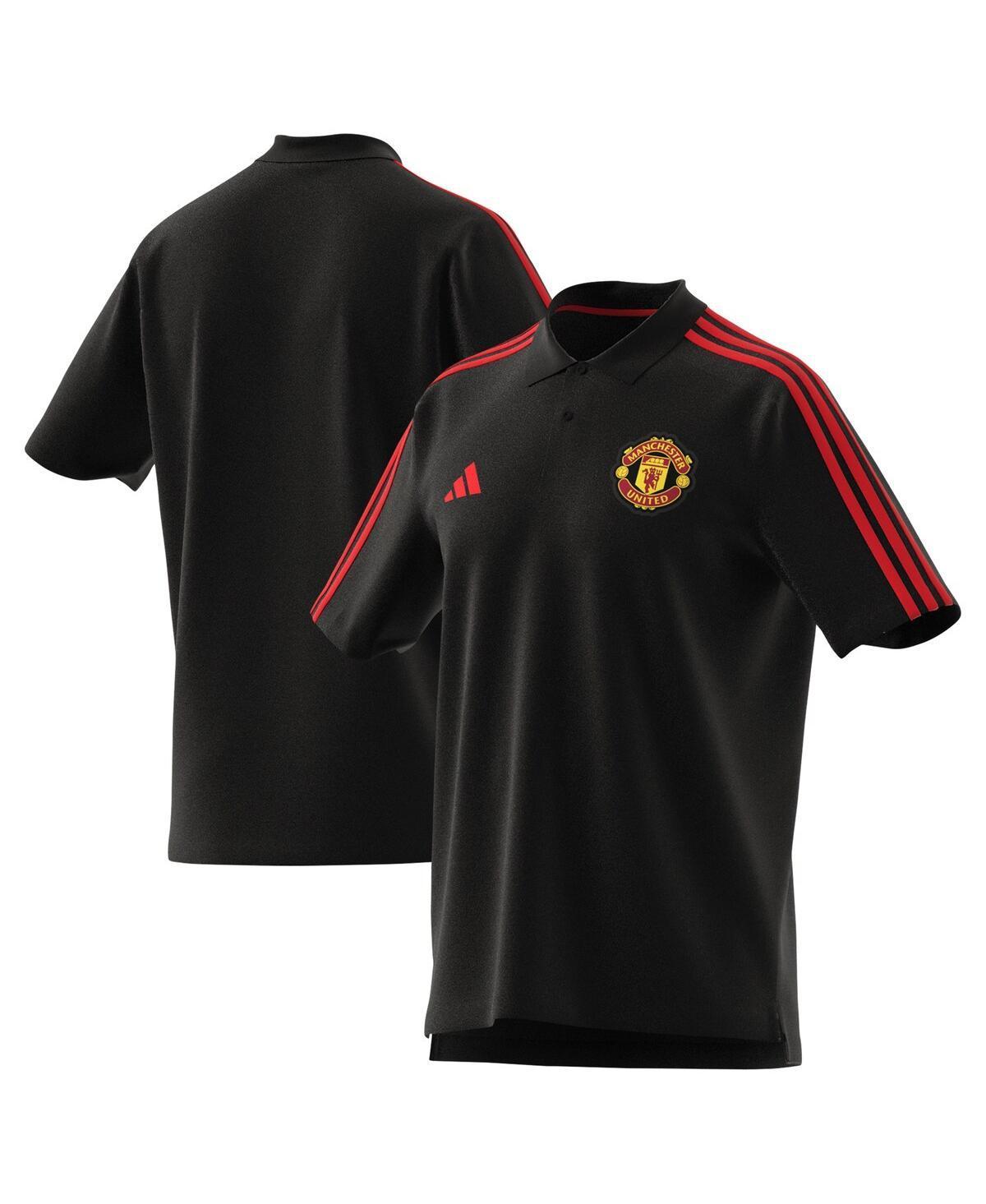 Adidas Mens Black Manchester United Dna Polo Product Image