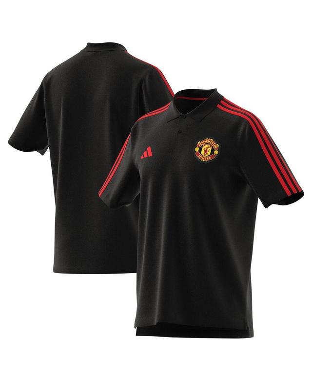 Adidas Mens Black Manchester United Dna Polo Product Image