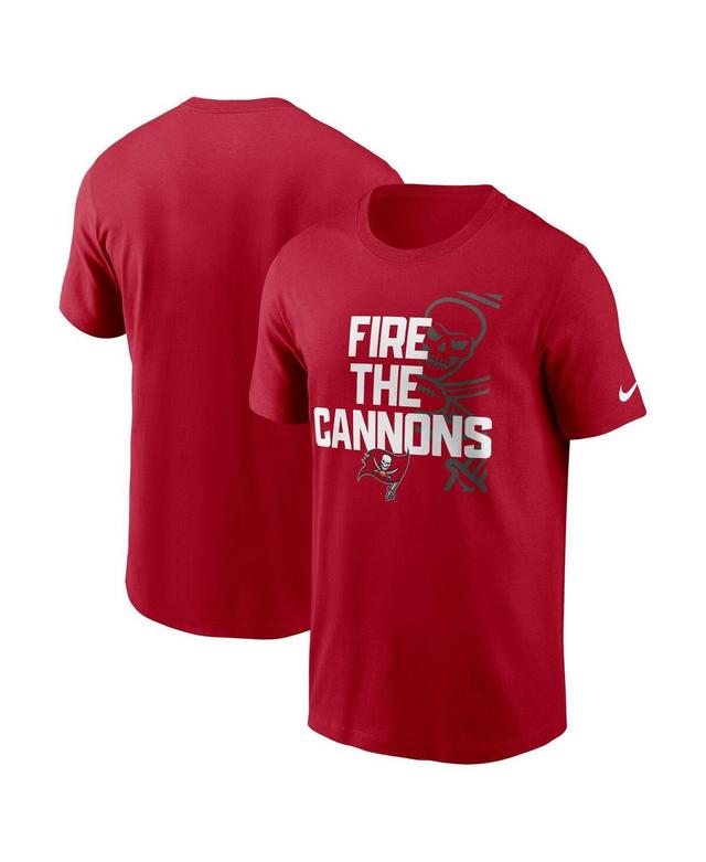 Mens Nike Red Tampa Bay Buccaneers Local Essential T-shirt Product Image