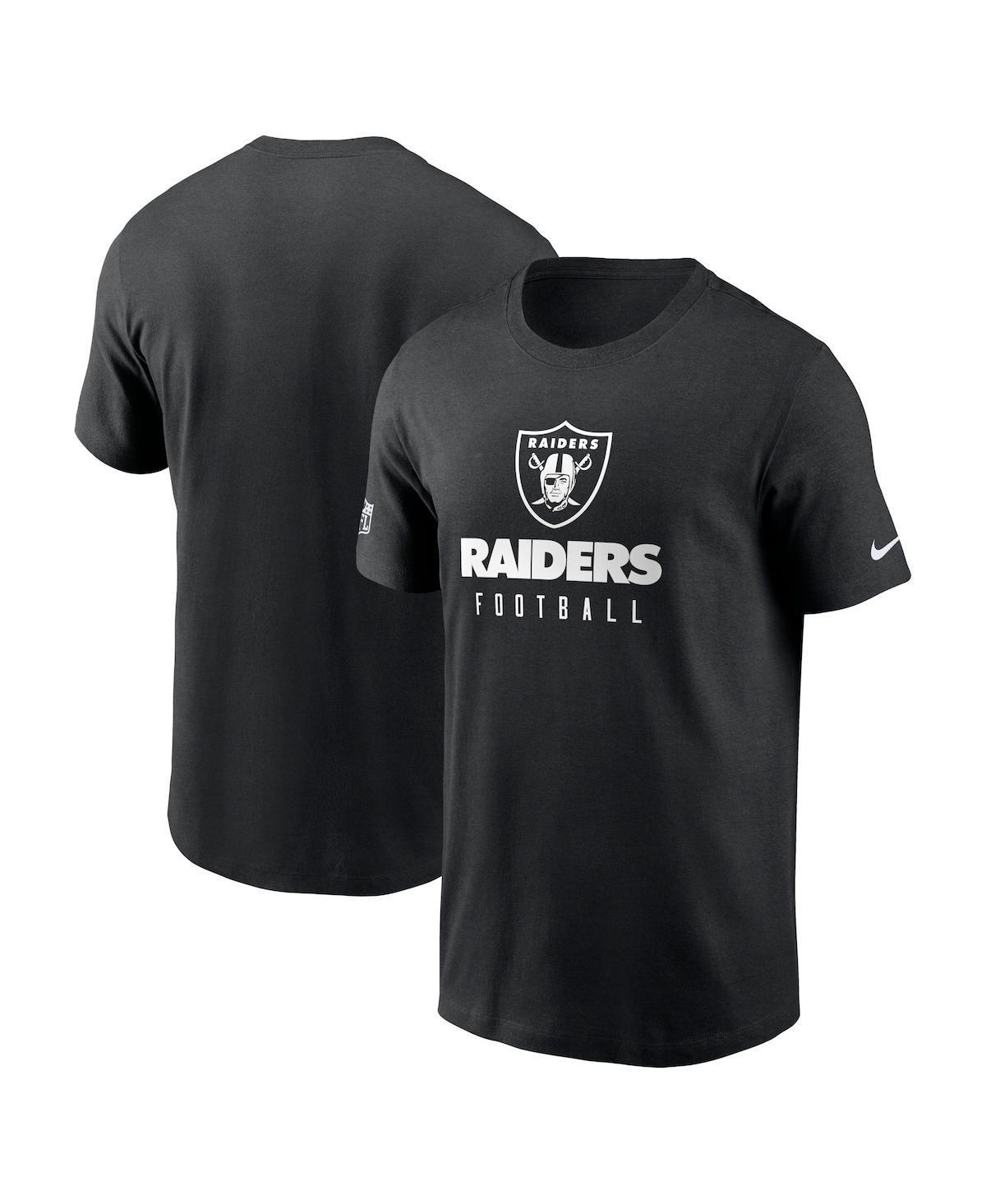 NIKE Men's Dri-fit Sideline Team (nfl Las Vegas Raiders) T-shirt In Black Product Image