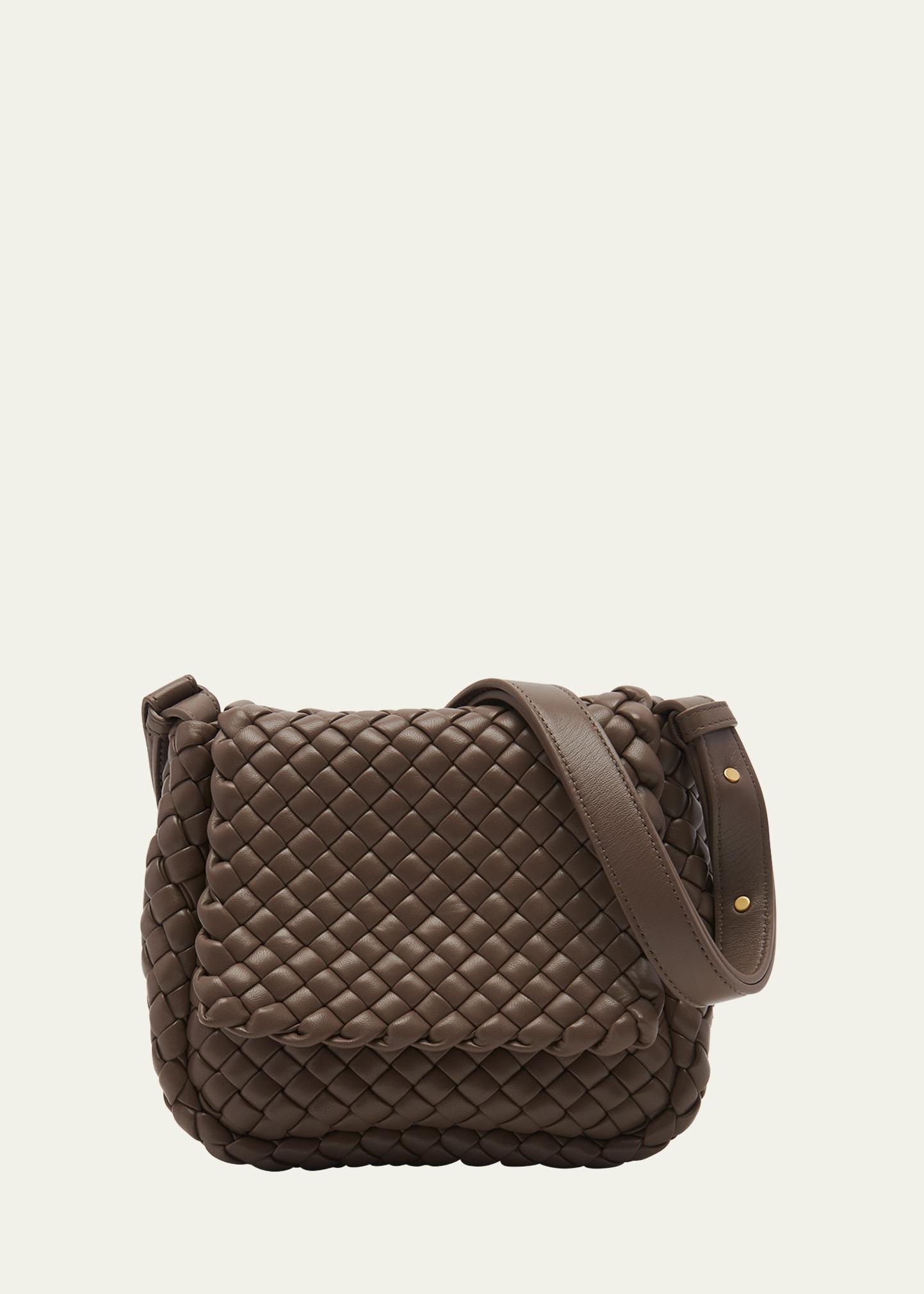 Bottega Veneta Mini Cobble Padded Intrecciato Leather Shoulder Bag Product Image