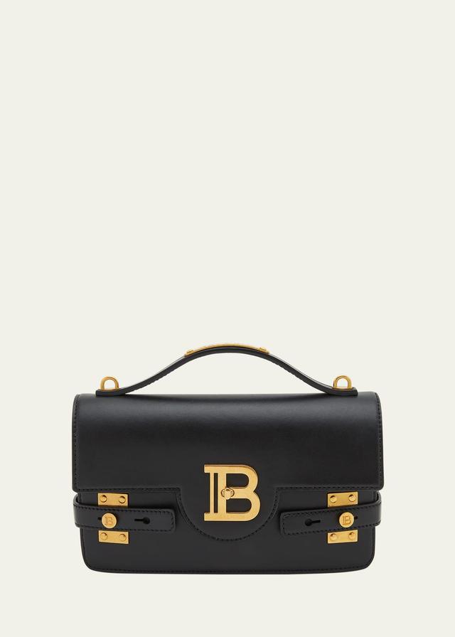 Balmain B-Buzz 24 Leather Top Handle Bag Product Image