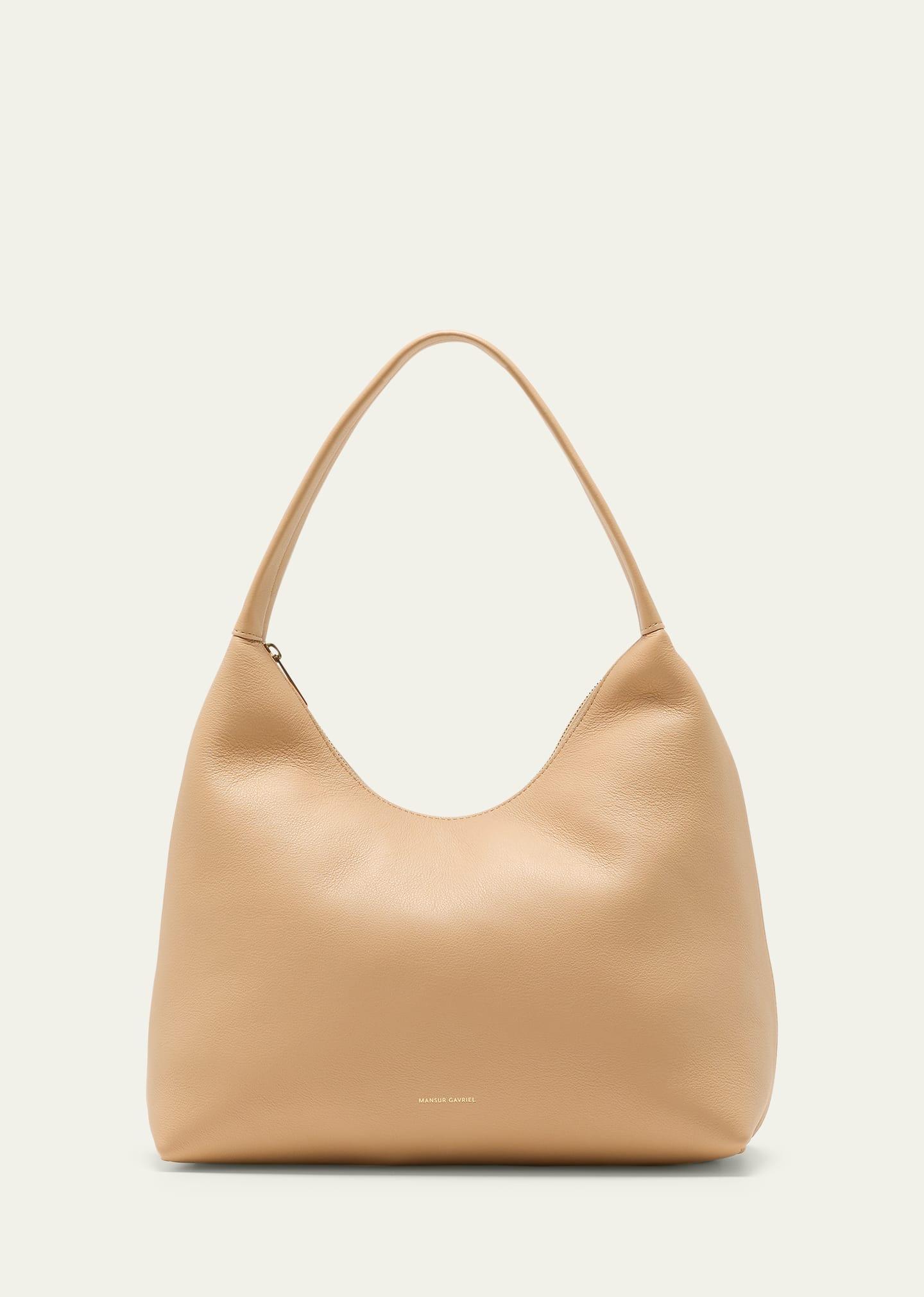 Mansur Gavriel Candy Pebbled Leather Shoulder Bag Product Image