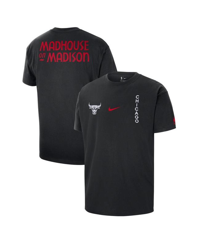 Mens Nike Black Chicago Bulls 2023/24 City Edition Courtside Max90 T-shirt Product Image