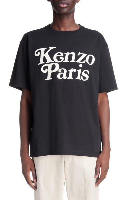 KENZO Verdy Logo Oversize Cotton Graphic T-Shirt Product Image