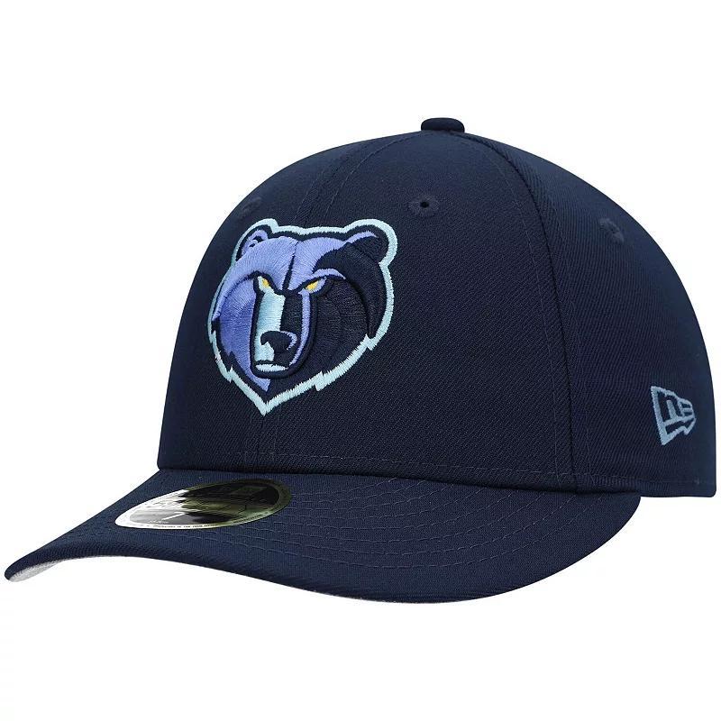 Mens New Era Navy Memphis Grizzlies Team Low Profile 59FIFTY Fitted Hat Product Image