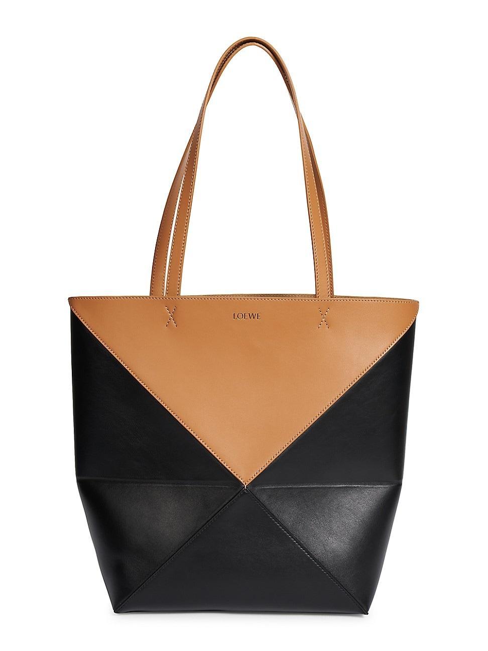 Medium Puzzle Bicolor Tote Bag Product Image