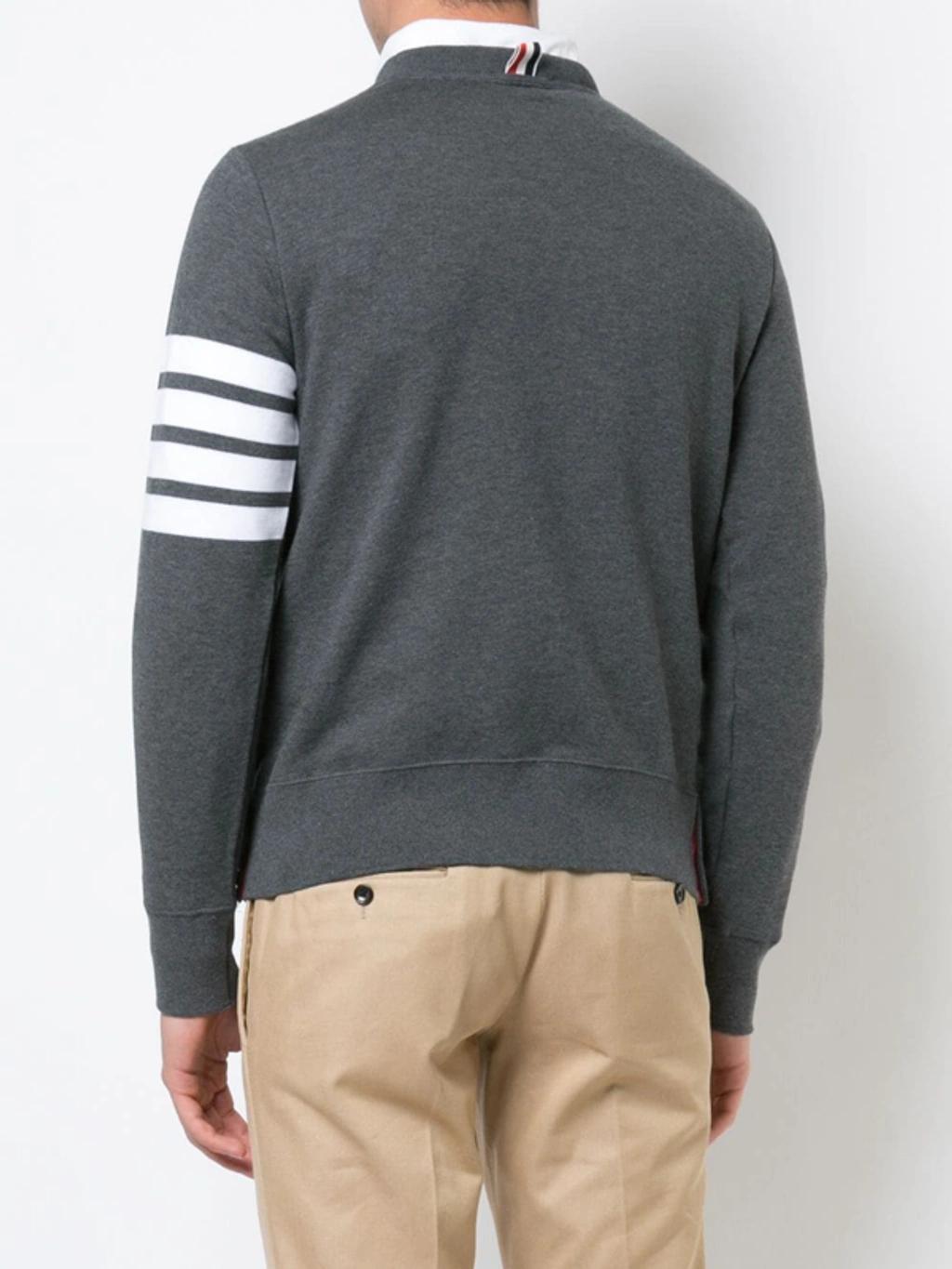 Engineered 4-bar Jersey Sweatshirt In Grey Product Image