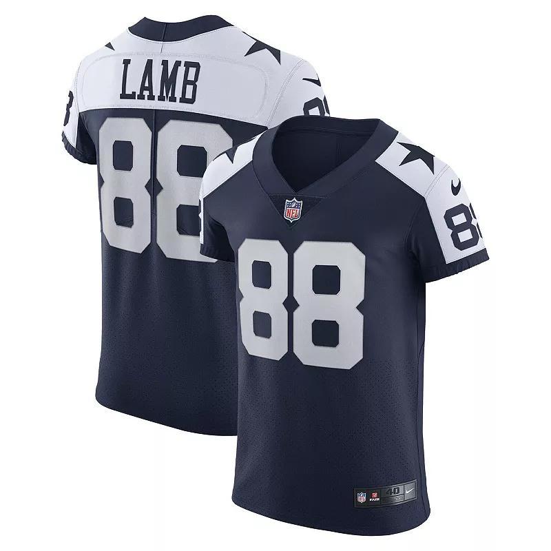 Mens Nike CeeDee Lamb Dallas Cowboys Alternate Vapor Elite Jersey Blue Product Image