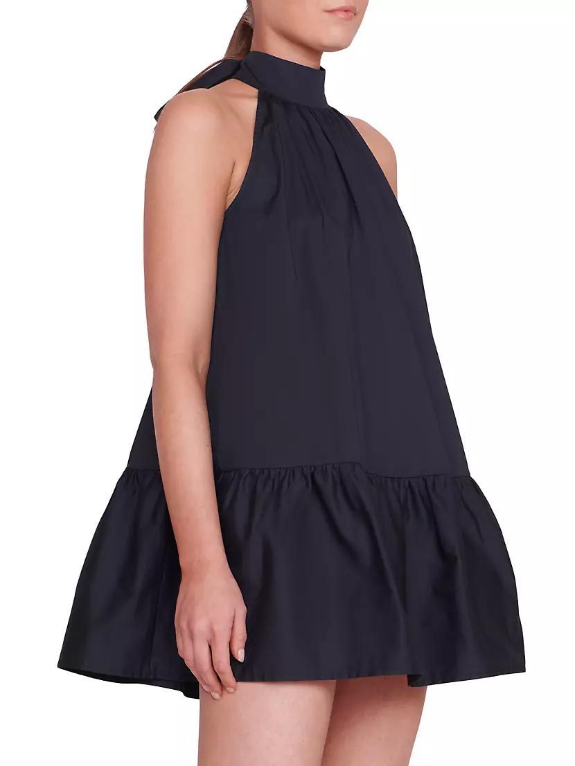 Marlowe Halter Flounce Minidress Product Image