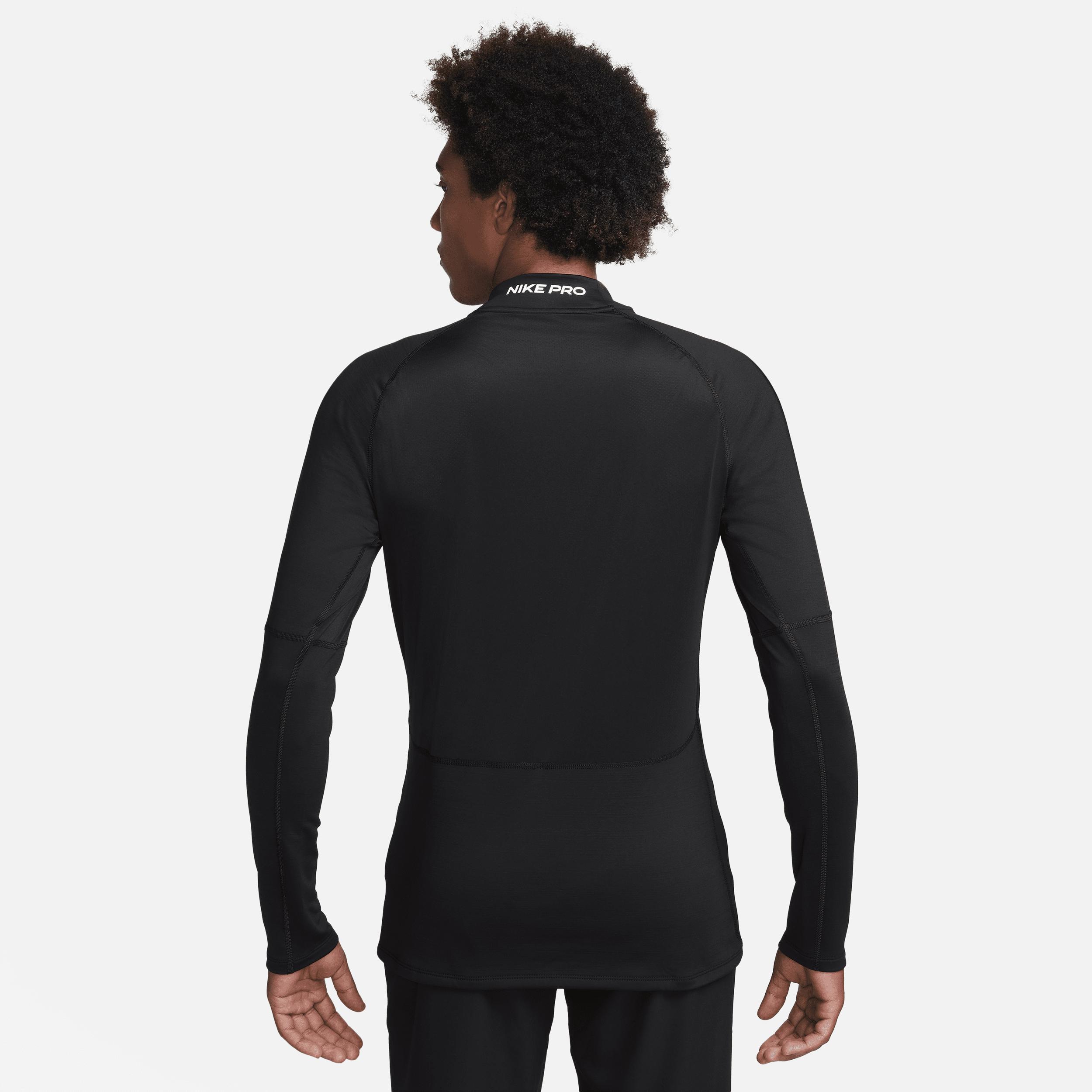 Nike Pro Men's Dri-FIT Warm Long-Sleeve Fitness Mock Product Image