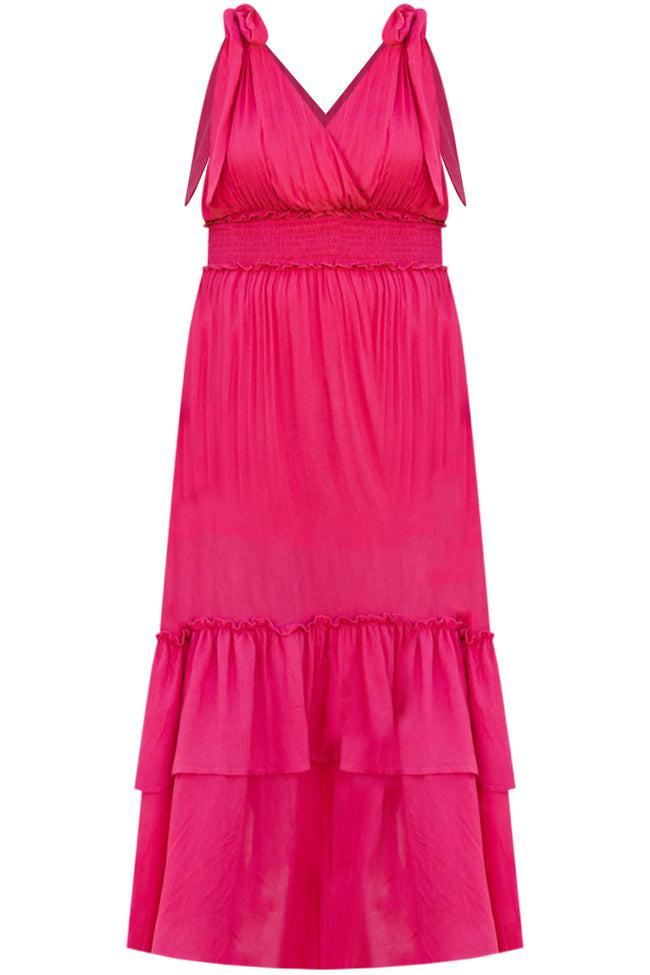 Make It Memorable Watermelon Maxi Dress FINAL SALE Product Image