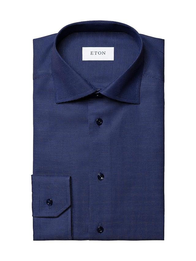 Mens Contemporary Fit Pin-Dot Shirt Product Image