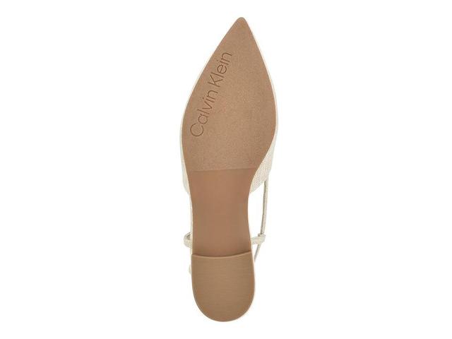 Calvin Klein Stephany (Ivory) Women's Flat Shoes Product Image