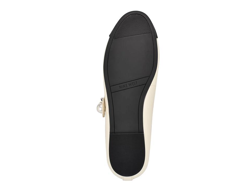 Nine West Platy (Cream/Black Multi) Women's Flat Shoes Product Image