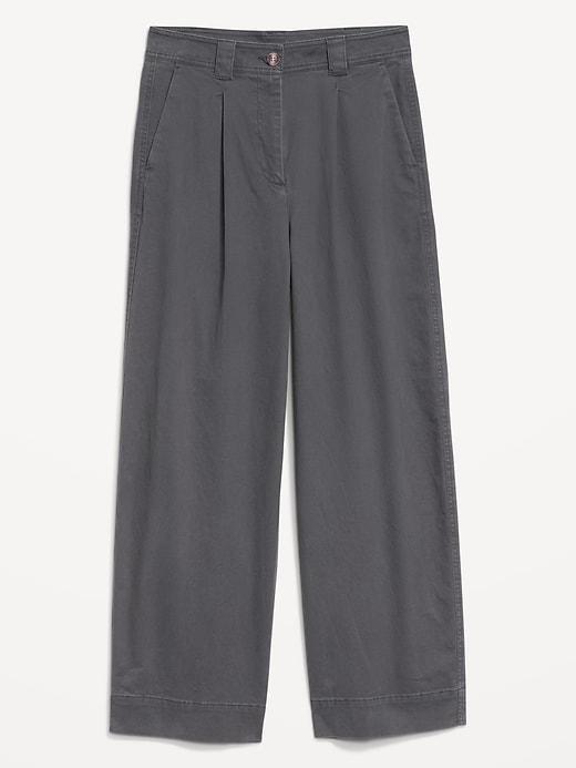 Extra High-Waisted Barrel Wide-Leg Pants Product Image