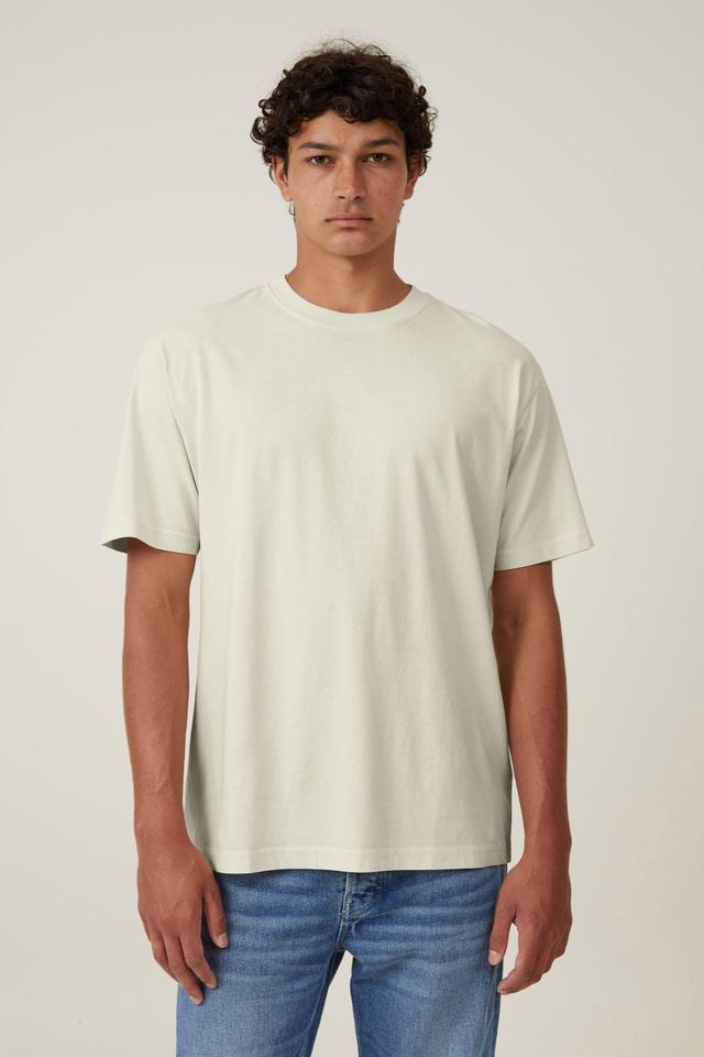 Cotton On Men - Organic Loose Fit T-Shirt - Ecru Product Image