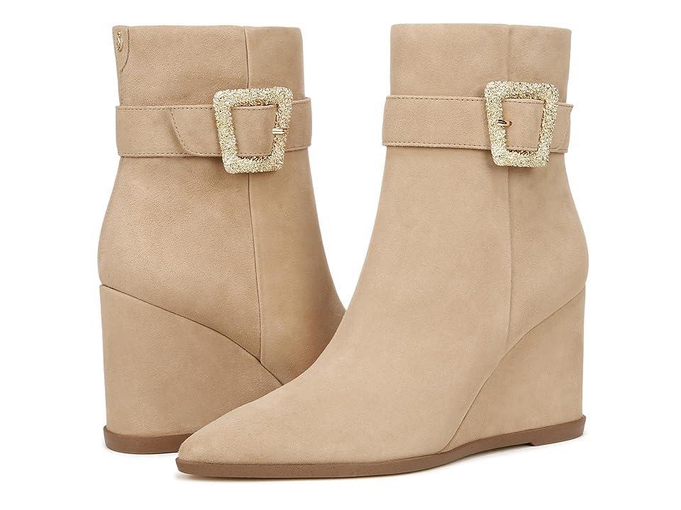 Sam Edelman Womens Weslie Buckled Wedge Booties Product Image