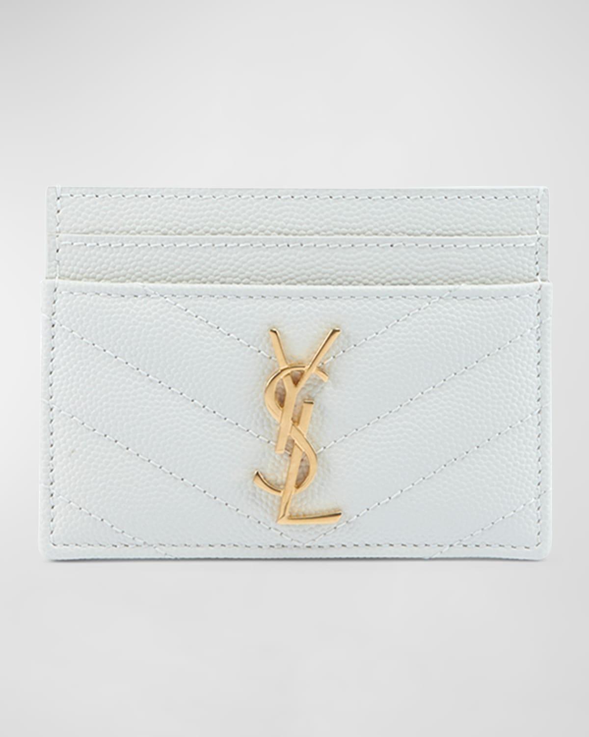 Saint Laurent Cassandre Matelass Leather Card Case Product Image