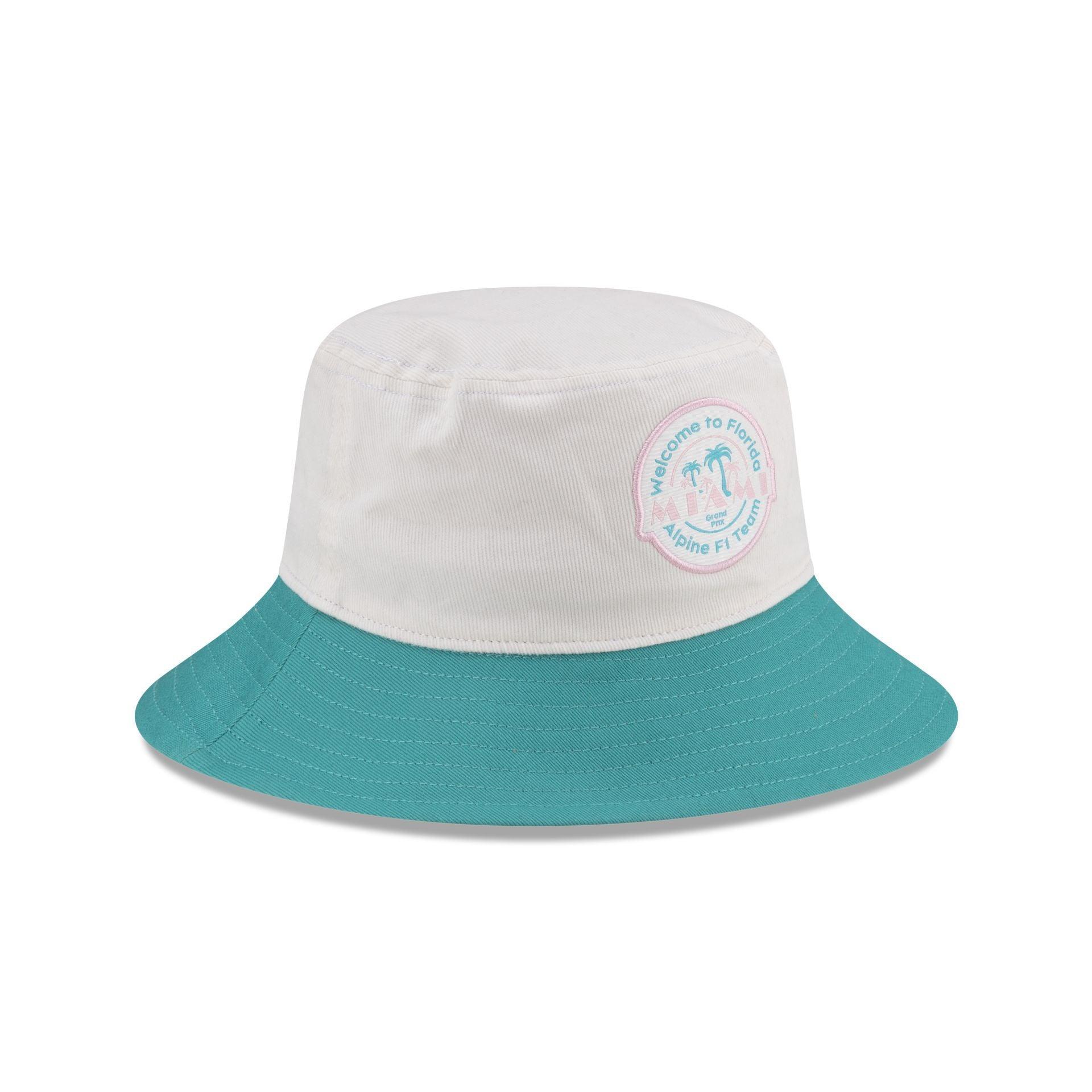 2024 Miami Race Special BWT Alpine F1 Team Bucket Hat Male Product Image