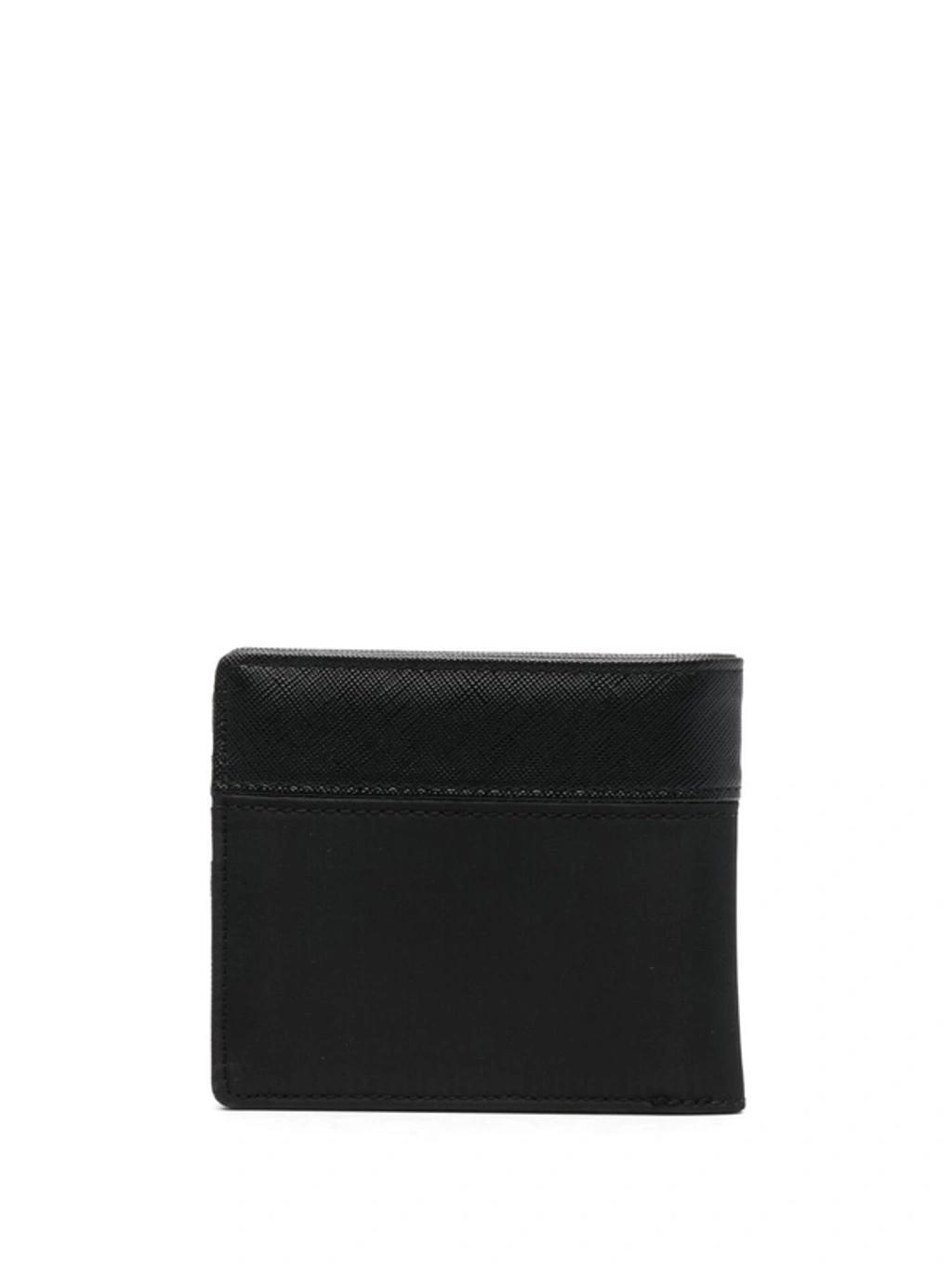 PHILIPP PLEIN Hexagon-plaque Bifold Wallet In Black Product Image