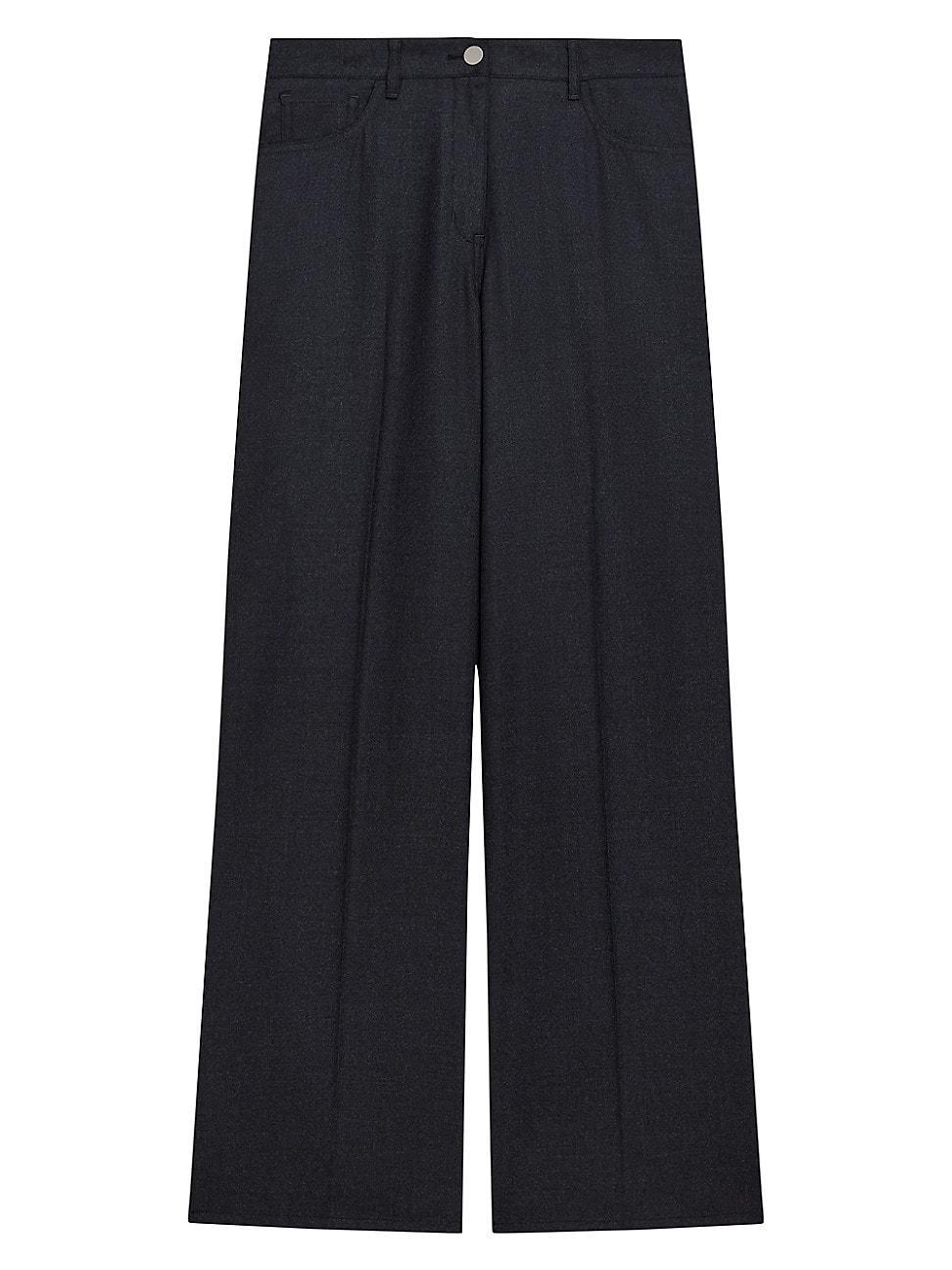 Womens Five-Pocket Relaxed Trousers Product Image