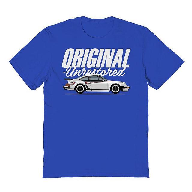 Mens Original & Unrestored Porker Car Graphic Tee Product Image