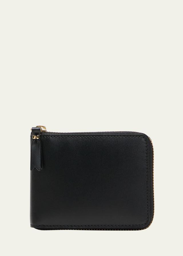 Mens Leather Zip Coin Wallet Product Image