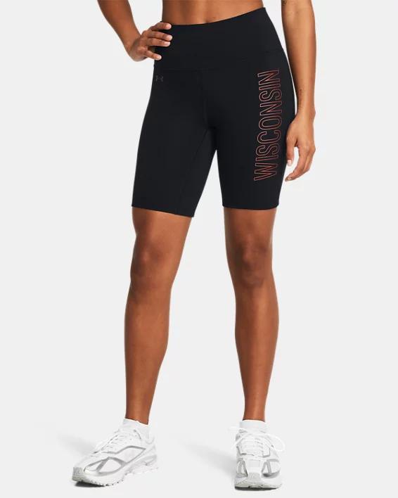 Womens UA Motion Collegiate Bike Shorts Product Image