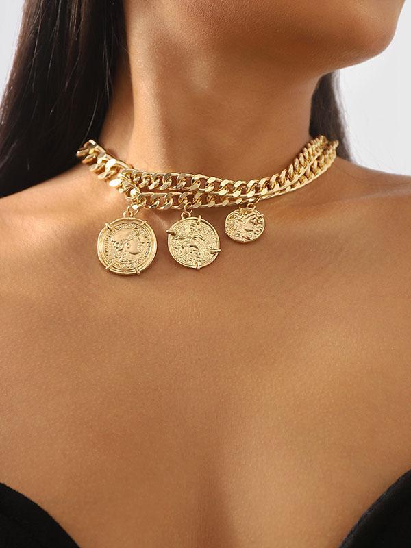 Chains Geometric Necklaces Accessories Product Image