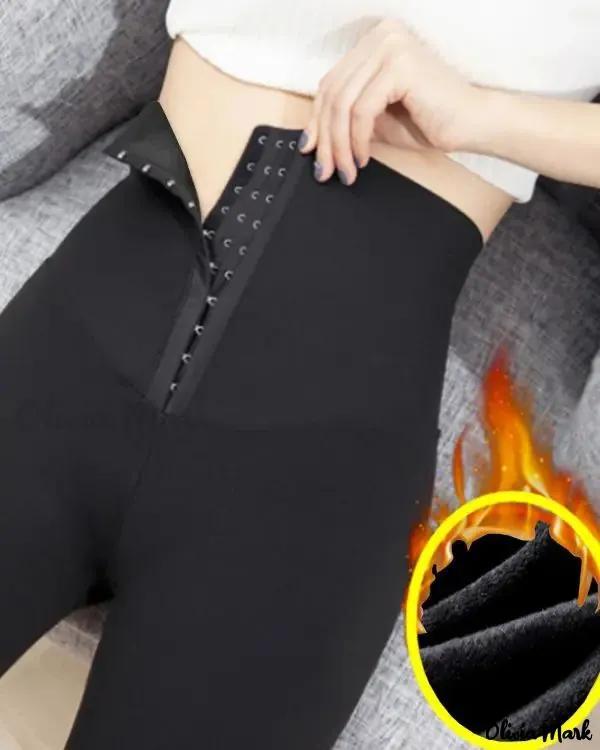 Olivia Mark – Corset High Waist Thermal Leggings Product Image