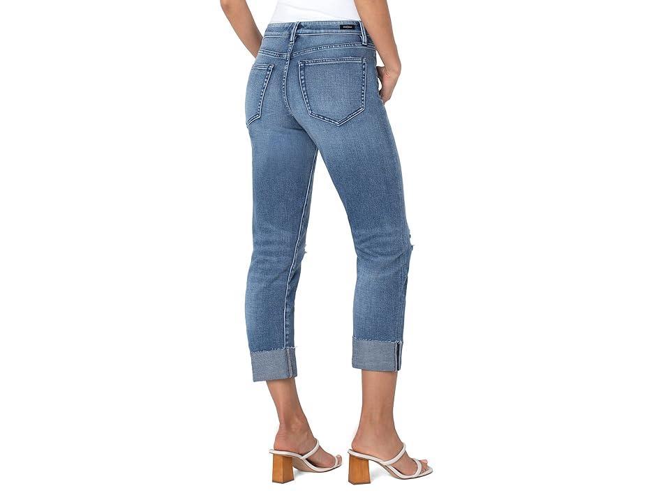 Liverpool Marley Girlfriend Raw Cut in Bloomington (Bloomington) Women's Jeans Product Image