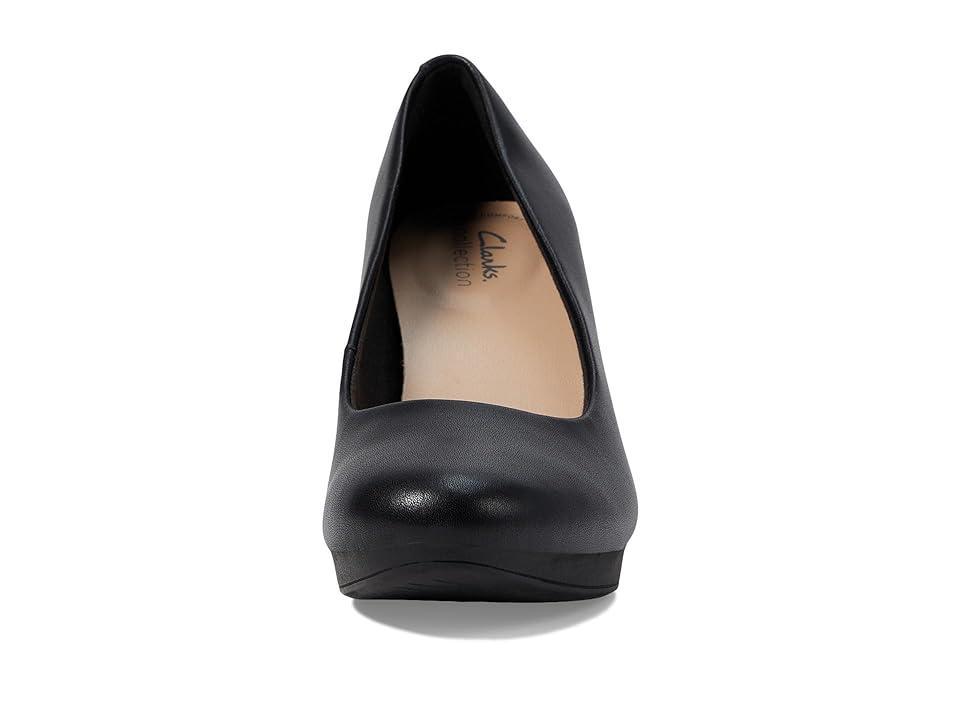 Clarks Ambyr Joy Womens Leather Pumps Black Product Image