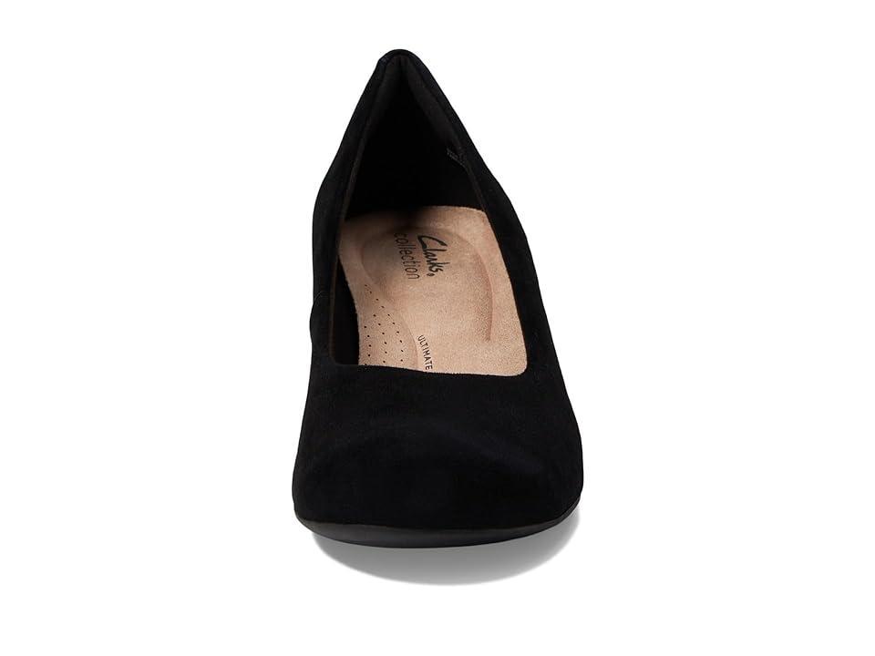 Clarks Flores Tulip Combi Suede) High Heels Product Image