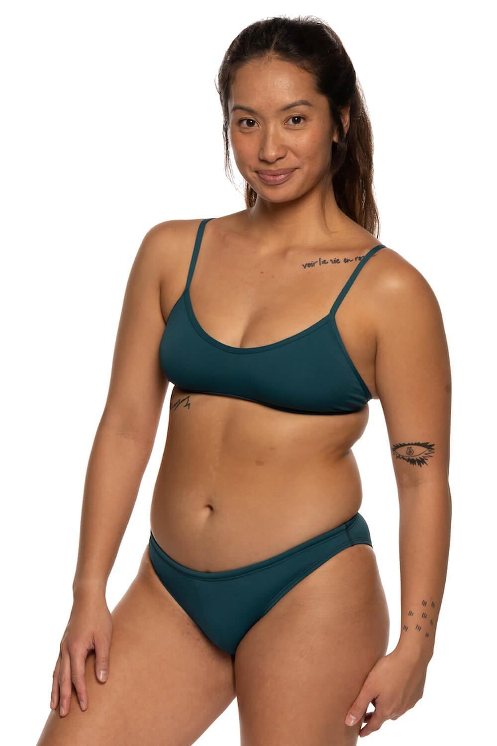 Midl Bikini Bottom - Peacock Female Product Image