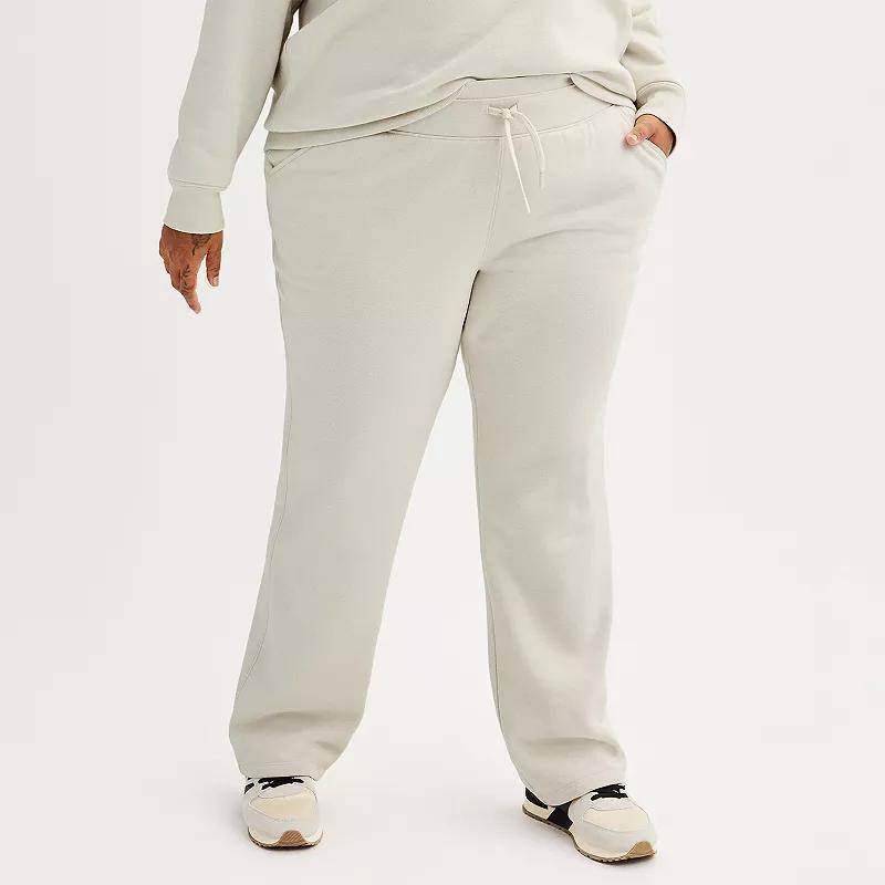 Plus Size Tek Gear Ultrasoft Fleece Pants, Womens Product Image