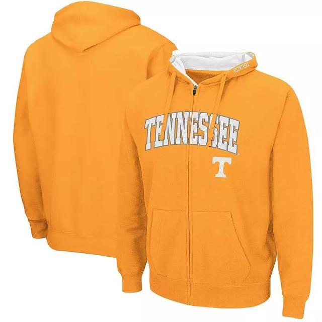 Mens Colosseum Tennessee Tennessee Volunteers Arch & Logo 3.0 Full-Zip Hoodie Product Image