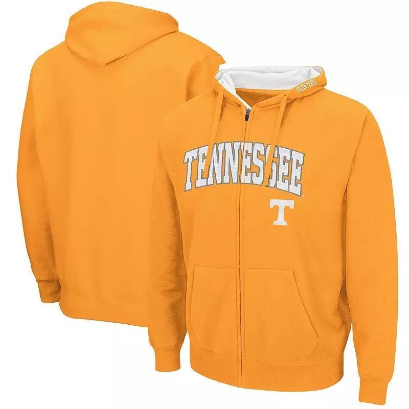 Mens Colosseum Tennessee Tennessee Volunteers Arch & Logo 3.0 Full-Zip Hoodie Product Image